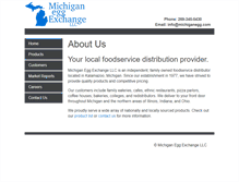 Tablet Screenshot of michiganegg.com